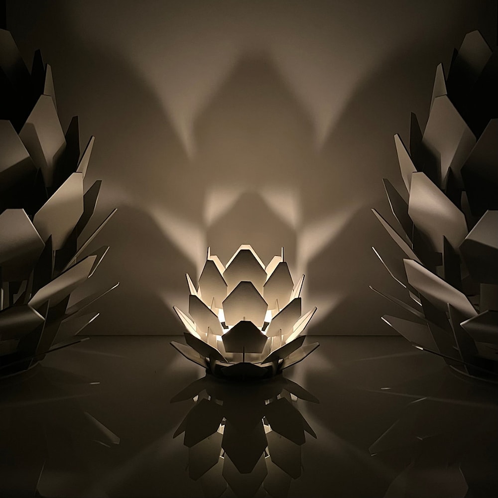 Kotte Ljushållare Vit Hem och inredning miljöbild